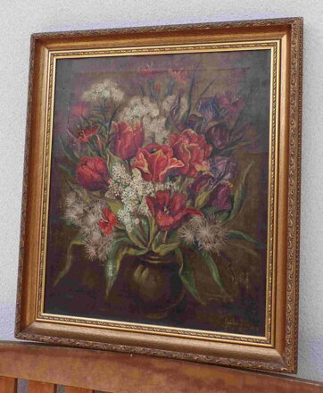 ČERVENÉ TULIPÁNY - GRÜBER
