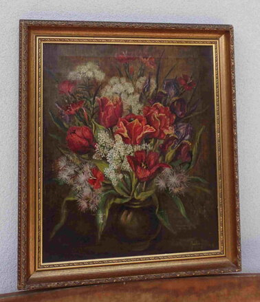 ČERVENÉ TULIPÁNY - GRÜBER