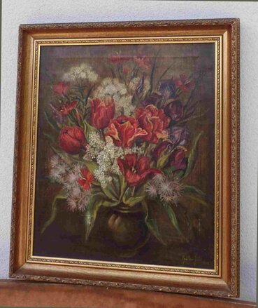 ČERVENÉ TULIPÁNY - GRÜBER