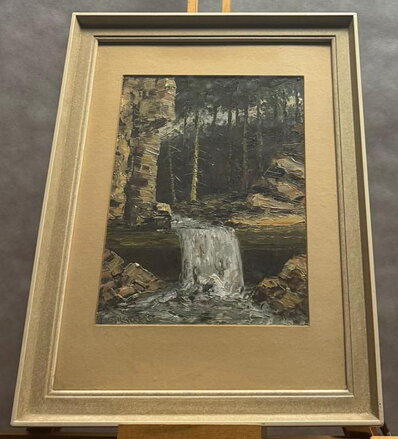 VODOPÁD SATINA POD LYSOU - HAJDUČEK ADOLF