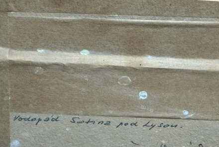 VODOPÁD SATINA POD LYSOU - HAJDUČEK ADOLF