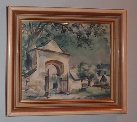 BOJANOV KOSTEL SV. VÍTA VSTUPNÍ BRÁNA - HAŠEK JOSEF