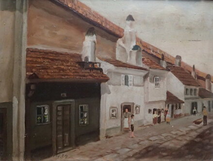 PRAHA ZLATÁ ULIČKA - HAŠEK JOSEF