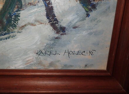 TÁNÍ VE VSI - HOLEC KAREL