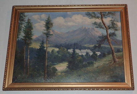 VYSOKÉ TATRY LOMNICKÝ ŠTÍT V POZADÍ (KRIVÁŇ) - HORKÝ