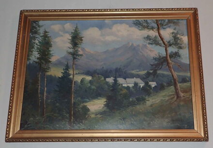 VYSOKÉ TATRY LOMNICKÝ ŠTÍT V POZADÍ (KRIVÁŇ) - HORKÝ