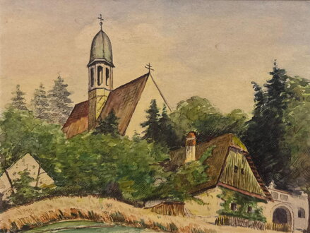 HRANICKÝ KOSTELÍČEK - NEZNÁMÝ AUTOR