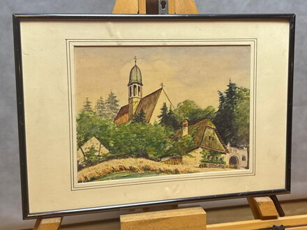 HRANICKÝ KOSTELÍČEK - NEZNÁMÝ AUTOR