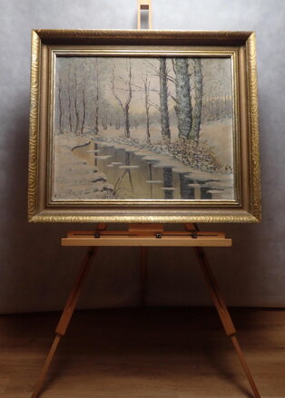 ZIMA U ŘEKY - HRONOVÁ A.