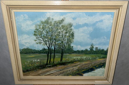 STROMY U POTOKA - NEZNÁMÝ AUTOR