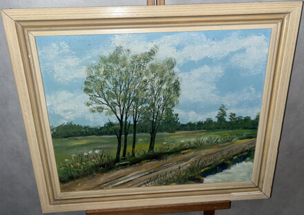 STROMY U POTOKA - NEZNÁMÝ AUTOR