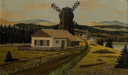 DRAHANSKÁ VYSOČINA - VĚTRNÝ MLÝN ROZSTÁŇSKÝ - ULIČNÝ FRANTIŠEK