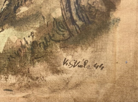 SETKÁNÍ U STROMU - SIGNOVÁN