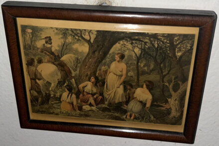 OLDŘICH A BOŽENA - MATHAUSER JOSEF - REPRODUKCE OLDŘICH A BOŽENA - MATHAUSER JOSEF - REPRODUKCE