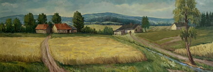 VESNIČKA V KRAJINĚ - NEZNÁMÝ AUTOR