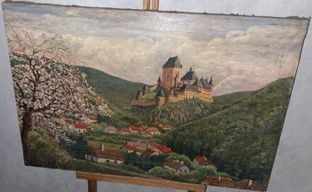 JARO POD KARLŠTEJNEM - SIGNOVÁN