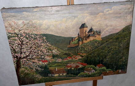 JARO POD KARLŠTEJNEM - SIGNOVÁN