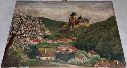 JARO POD KARLŠTEJNEM - SIGNOVÁN