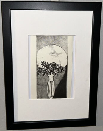 KVĚTINY VE VÁZE - KOMÁREK VLADIMÍR