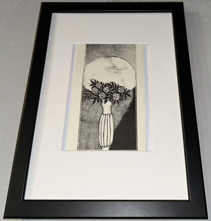 KVĚTINY VE VÁZE - KOMÁREK VLADIMÍR