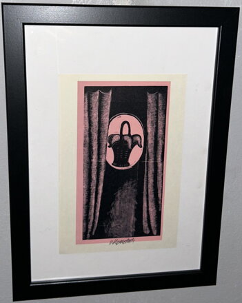 PROUTĚNÝ KOŠÍK ZA ZÁVĚSEM - KOMÁREK VLADIMÍR