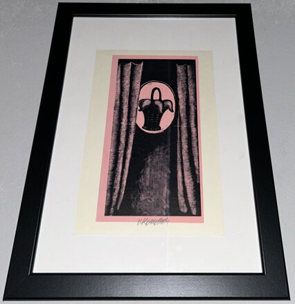 PROUTĚNÝ KOŠÍK ZA ZÁVĚSEM - KOMÁREK VLADIMÍR