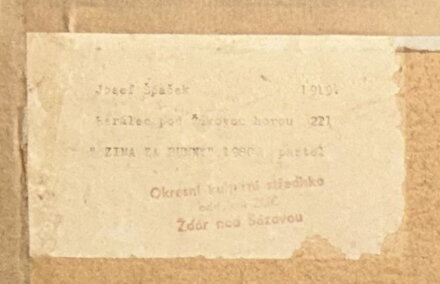 ZIMA ZA HUMNY - ŠPAČEK JOSEF