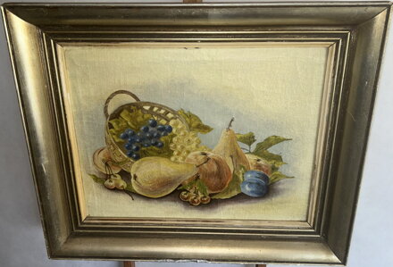 KOŠÍK S OVOCEM - NEZNÁMÝ AUTOR