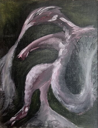 ABSTRAKCE, PTÁCI - JANEČEK J.