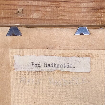 POD RADHOŠTĚM - HAJDUČEK ADOLF