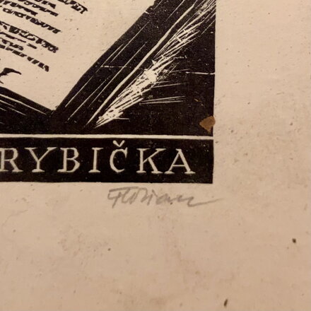 PORTRÉT JAROSLAVA SEIFERTA - PF 1966 - FLORIAN MICHAEL