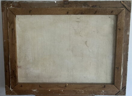 ZÁTIŠÍ S RŮŽEMI VE VÁZE A OVOCEM - SIGNOVÁN