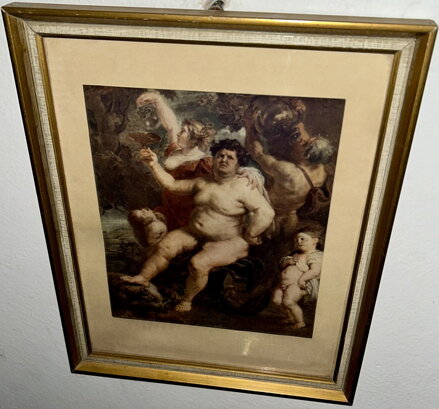 BACCHUS - PETER PAUL RUBENS - REPRODUKCE