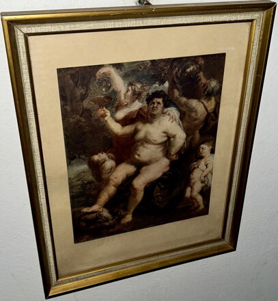 BACCHUS - PETER PAUL RUBENS - REPRODUKCE
