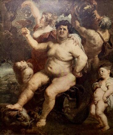 BACCHUS - PETER PAUL RUBENS - REPRODUKCE