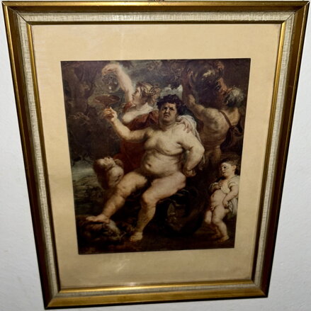 BACCHUS - PETER PAUL RUBENS - REPRODUKCE