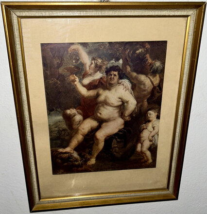 BACCHUS - PETER PAUL RUBENS - REPRODUKCE