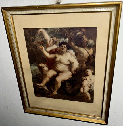 BACCHUS - PETER PAUL RUBENS - REPRODUKCE
