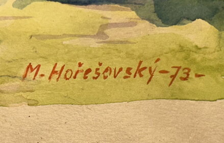 BŘÍZY U LESA - HOŘEŠOVSKÝ M. 