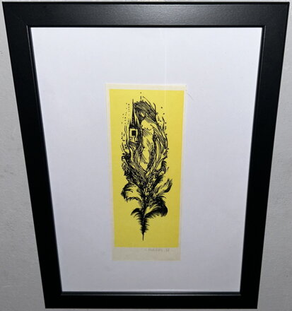 AKT DÍVKY V KVETINĚ - ONDRÁČEK VÁCLAV