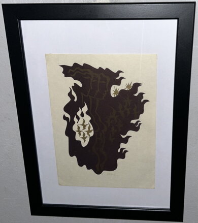 AKT ŽEN A HEJNO PTÁKŮ - RUSEK LADISLAV