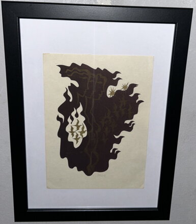 AKT ŽEN A HEJNO PTÁKŮ - RUSEK LADISLAV