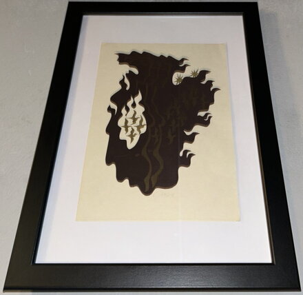 AKT ŽEN A HEJNO PTÁKŮ - RUSEK LADISLAV