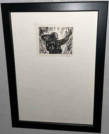 VOJÁK PŘI VÝBUCHU - ŠTIKA KAREL