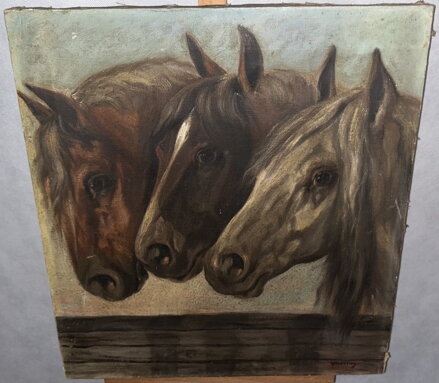 TŘI KONĚ V OHRADĚ - KOZLOVSKÝ