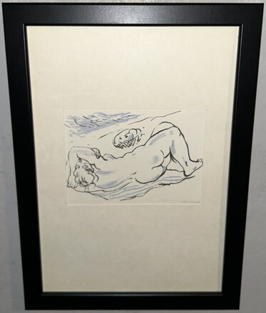 AKT ŽENY U VODY - MICHAL RASTISLAV