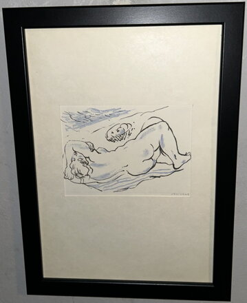 AKT ŽENY U VODY - MICHAL RASTISLAV