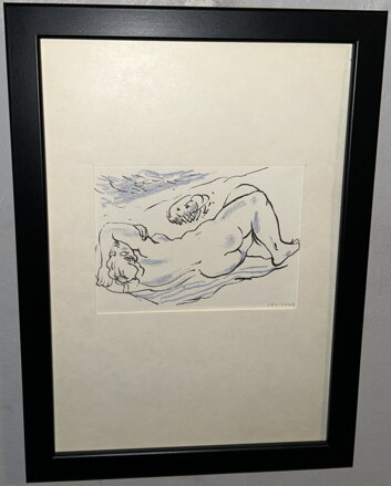 AKT ŽENY U VODY - MICHAL RASTISLAV