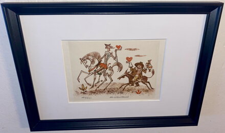 DON QUIJOTE NA KONI - OBERTHOR KAREL