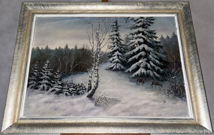 SRNKY V ZASNĚŽENÉM LESE - SIGNOVÁN